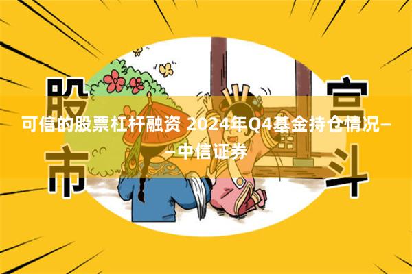 可信的股票杠杆融资 2024年Q4基金持仓情况——中信证券